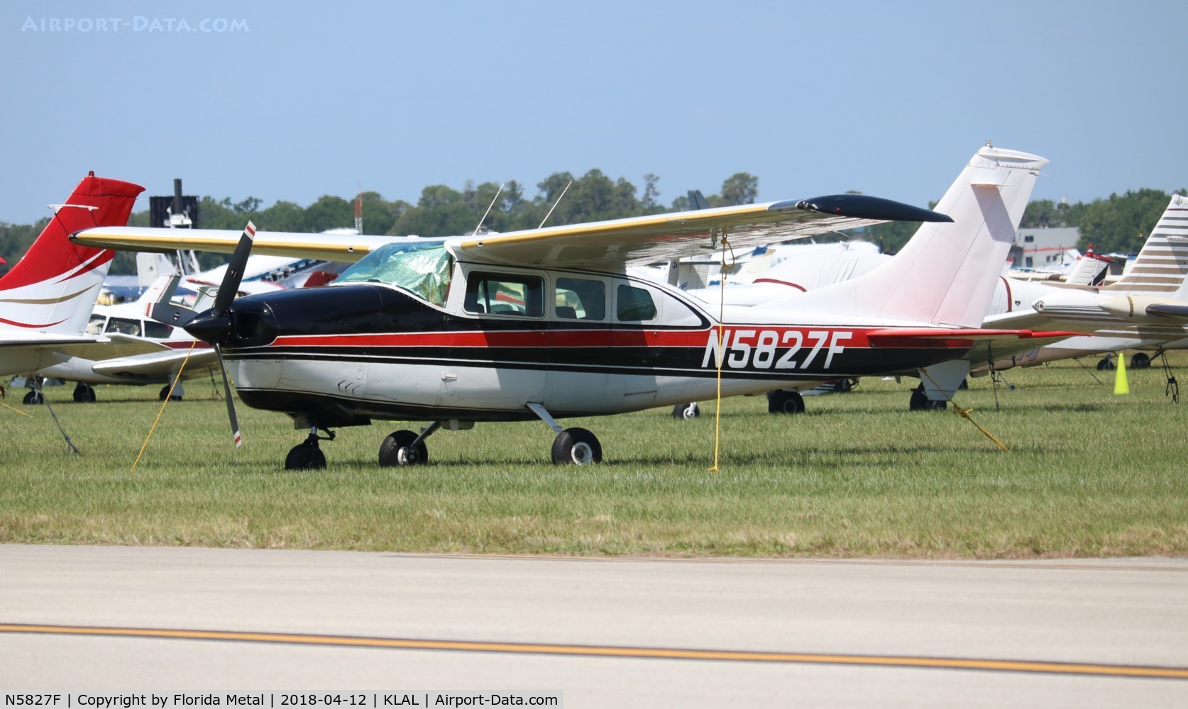 N5827F, 1966 Cessna 210G Centurion C/N 21058827, SNF LAL 2018