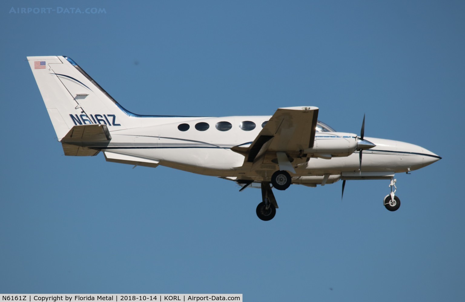 N6161Z, 1978 Cessna 414A Chancellor C/N 414A0019, NBAA ORL 2018