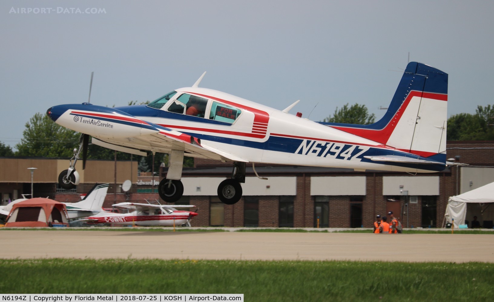 N6194Z, 1956 Cessna 310 C/N 35378, EAA OSH 2018