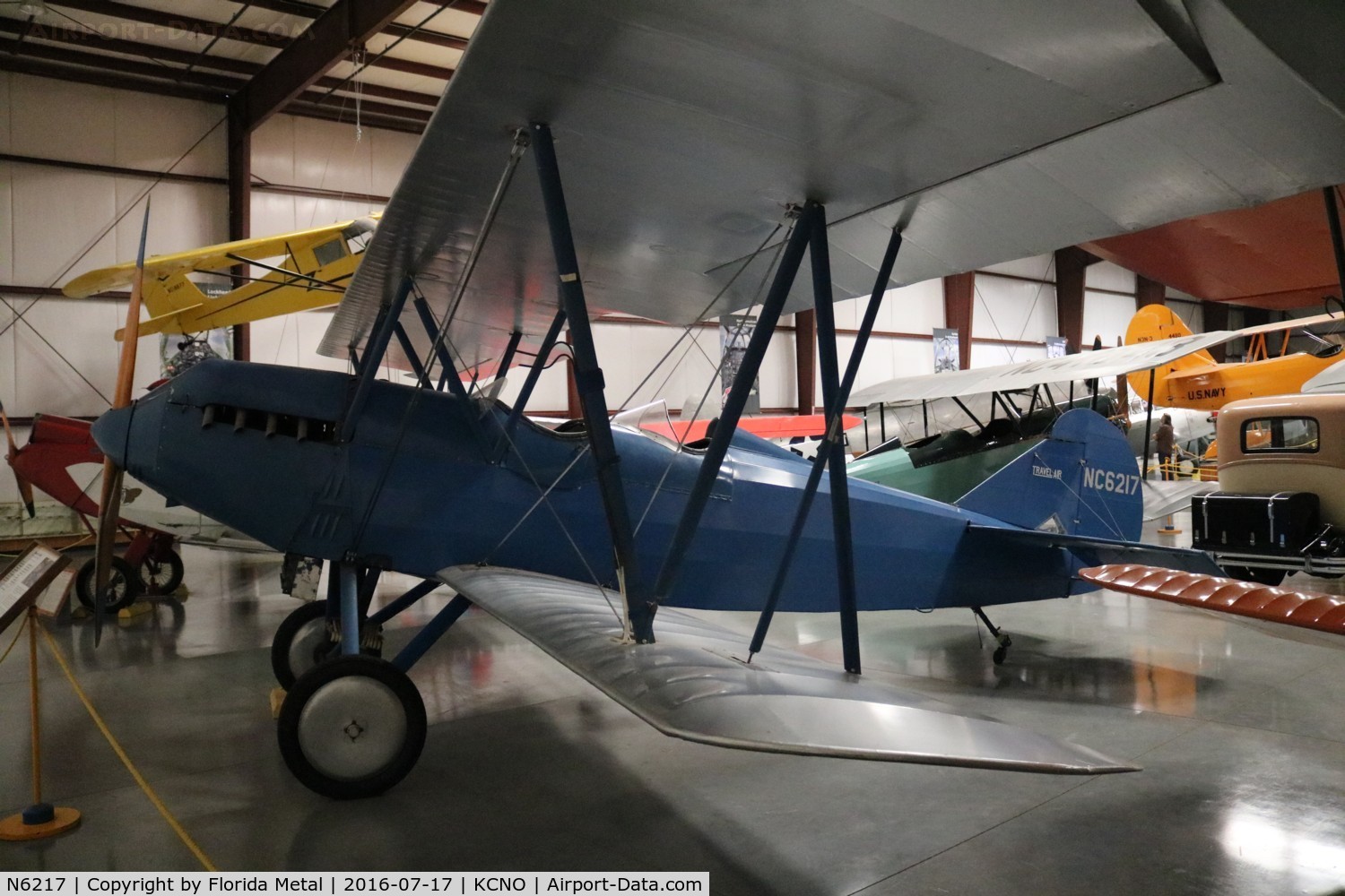 N6217, 1928 Travel Air 2000 C/N 669, Yanks Air Museum 2016
