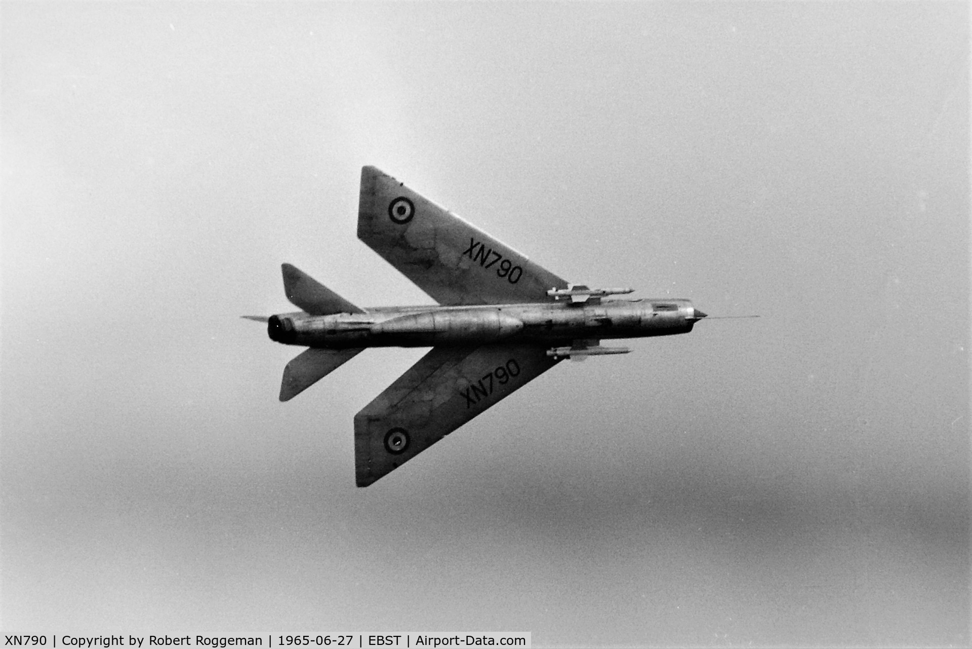 XN790, 1963 English Electric Lightning F.2 C/N 95143, OPEN DAY.RAF.