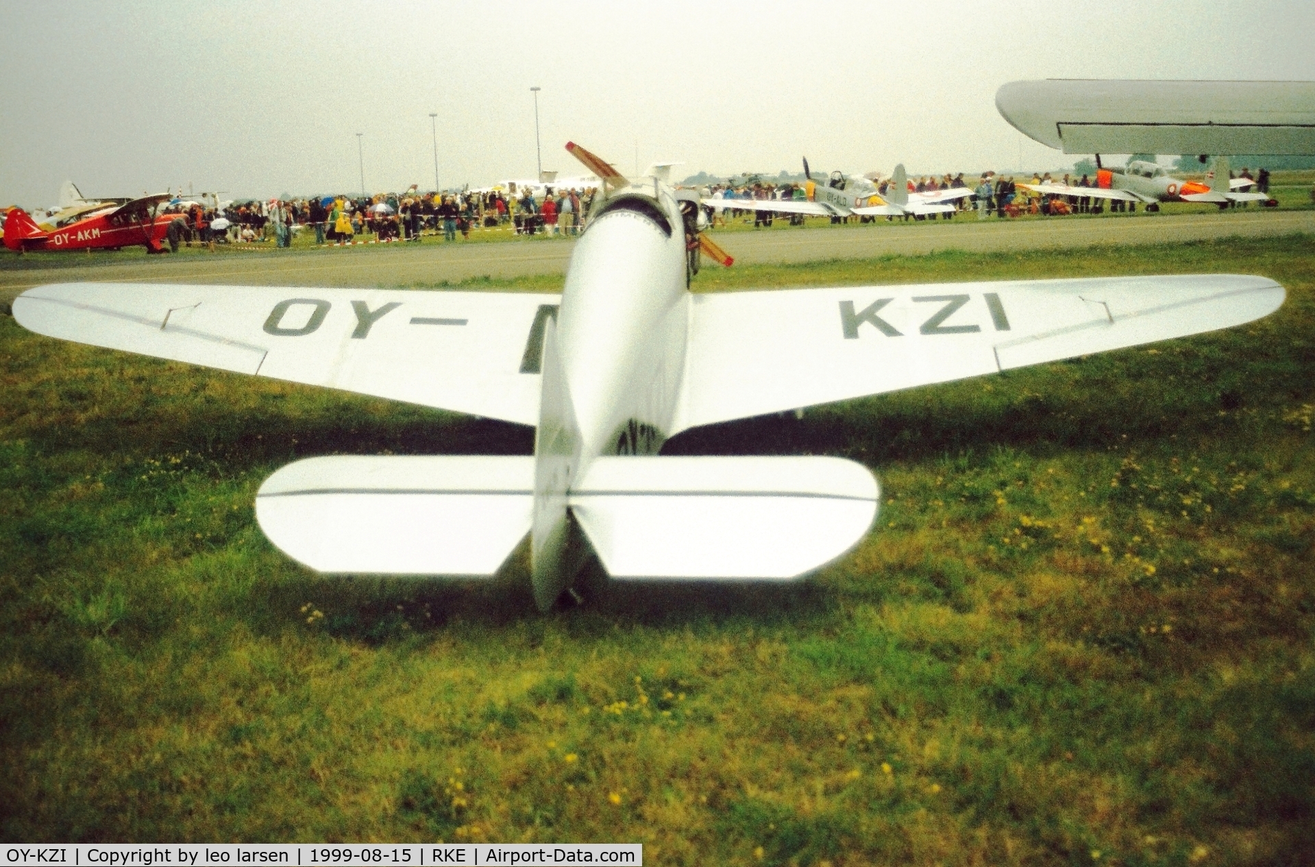 OY-KZI, 1986 SAI KZ I Mod Replica C/N 8605-2, Roskilde Air Show 15.8.1999