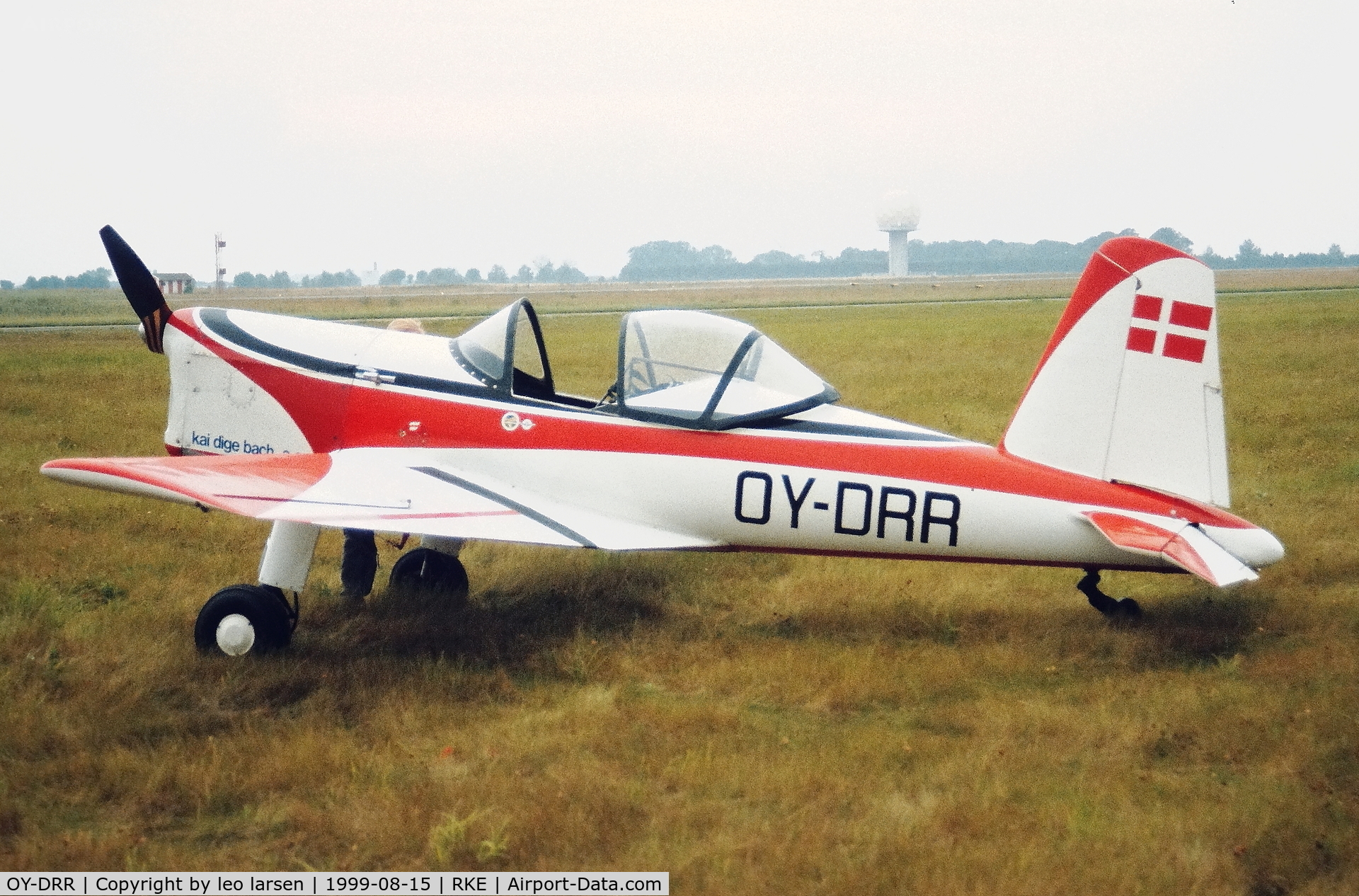 OY-DRR, 1949 SAI KZ VIII C/N 203, Roskilde Air Show 15.8.1999
