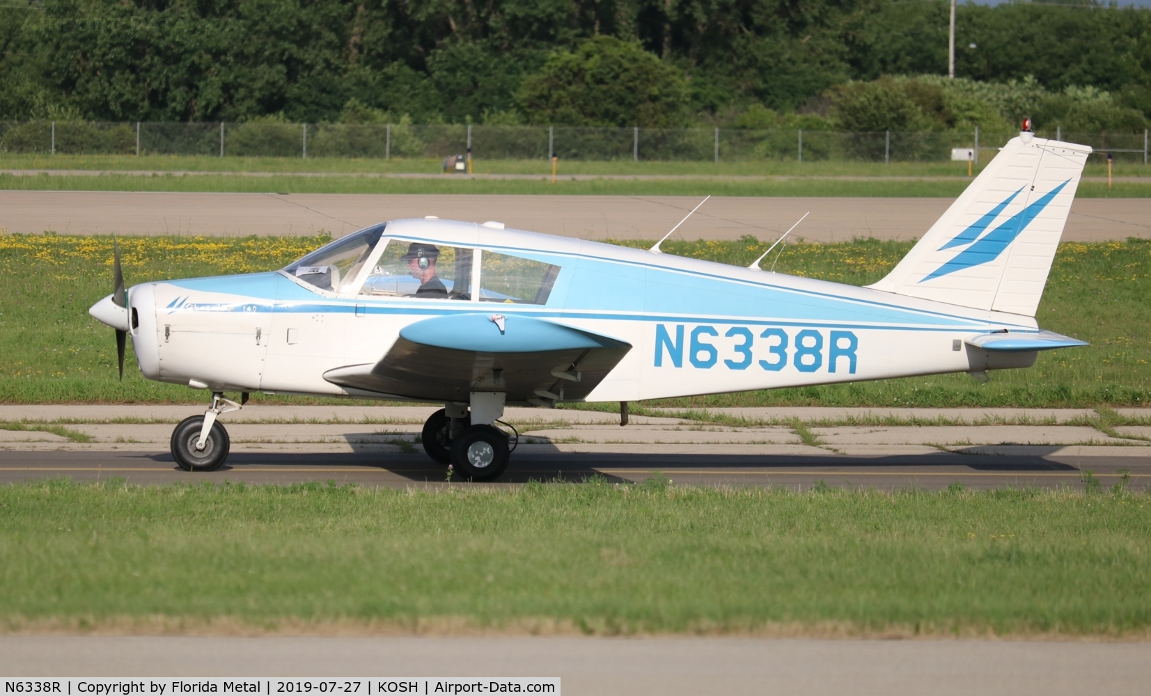 N6338R, 1966 Piper PA-28-140 Cherokee C/N 28-21507, EAA OSH 2019