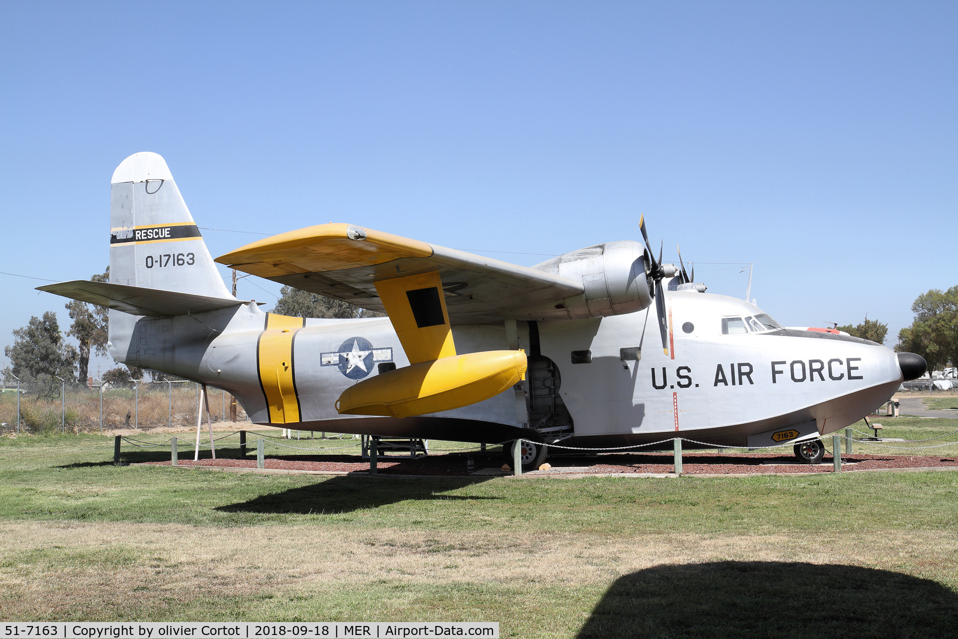 51-7163, Grumman HU-16B Albatross C/N G-213, sept 2018