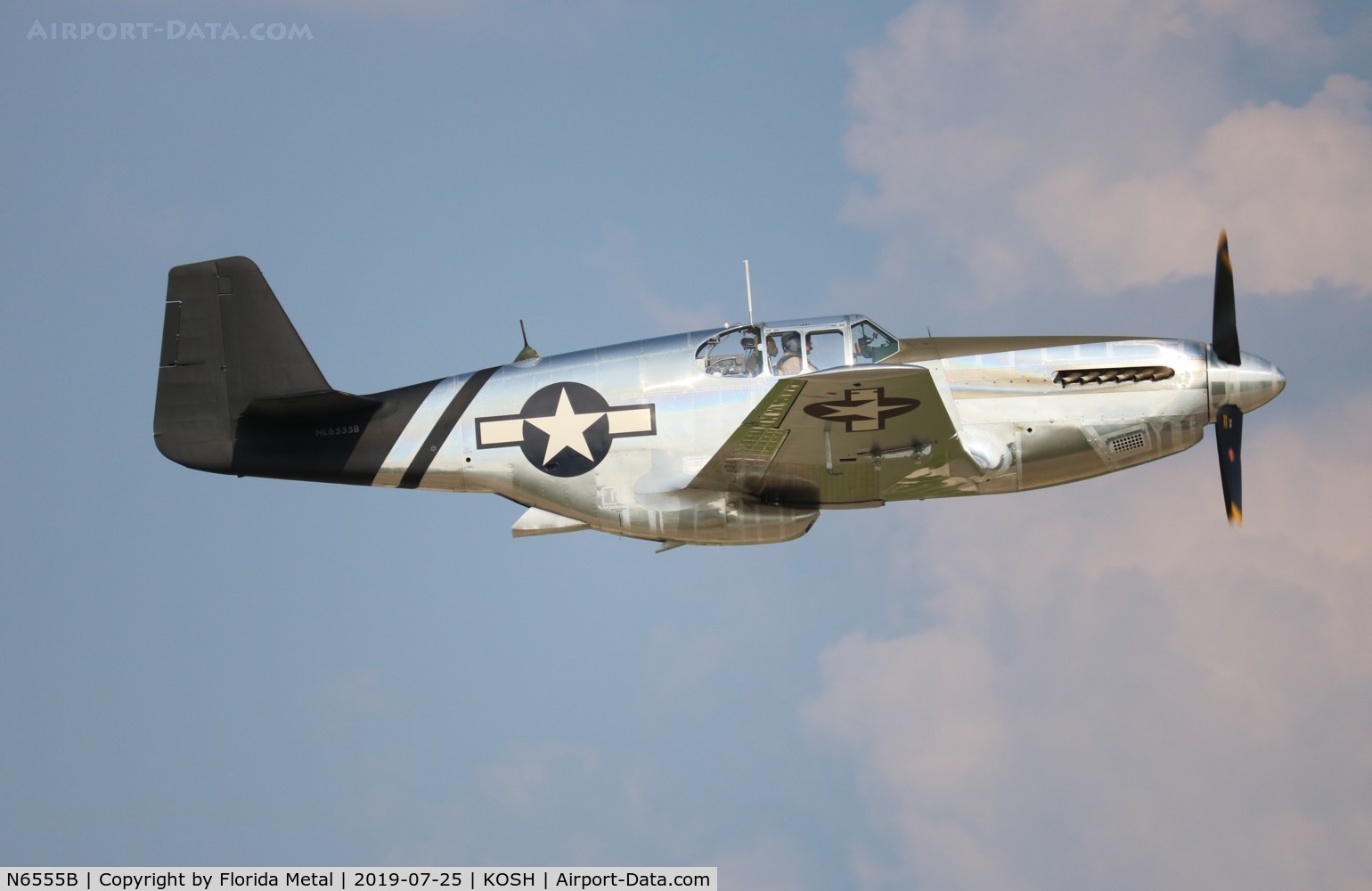 N6555B, 1943 North American P-51C Mustang C/N 103-26538, EAA OSH 2019
