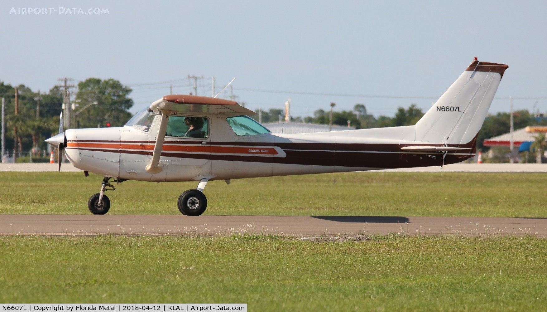 N6607L, 1980 Cessna 152 C/N 15284461, SNF LAL 2018