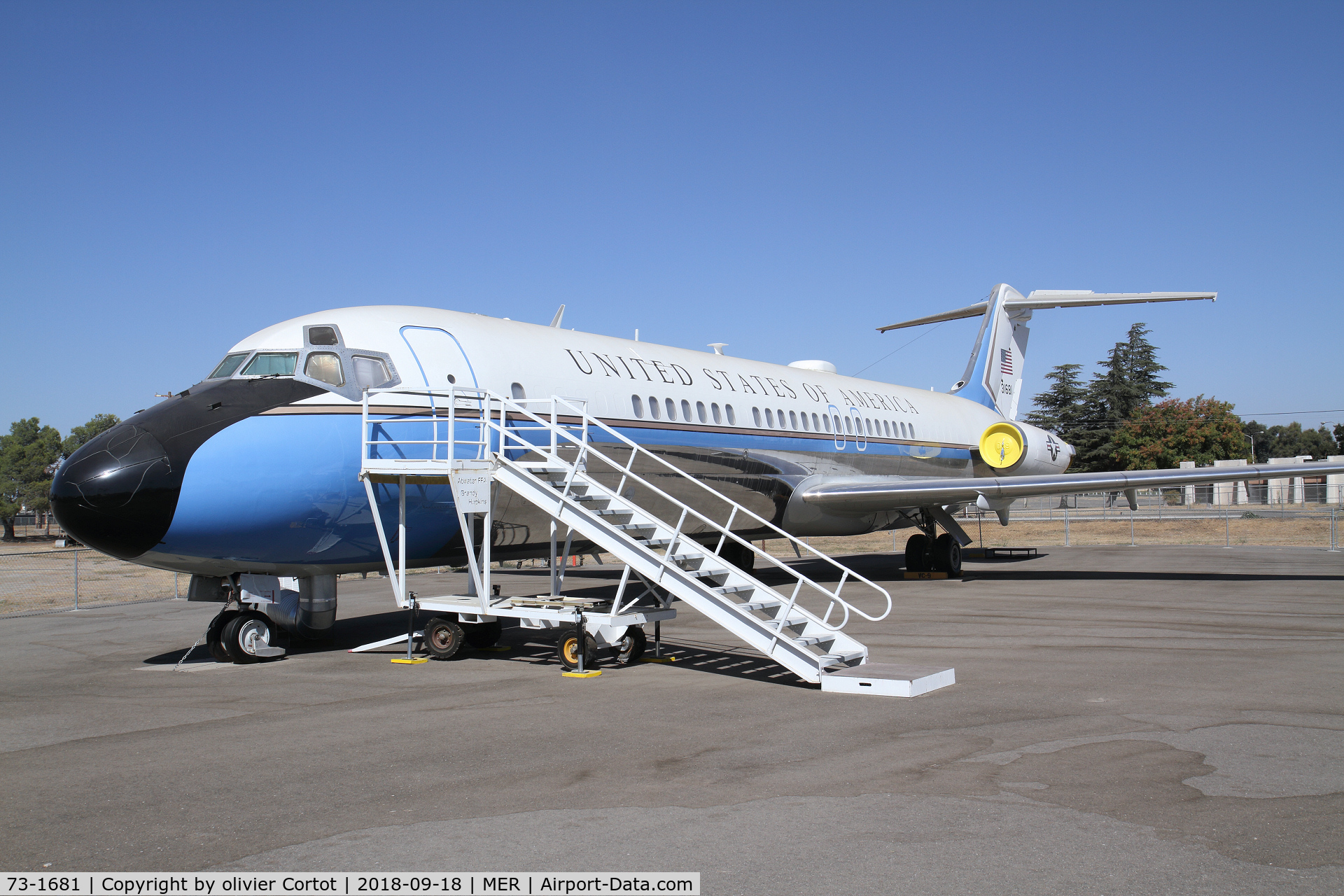 73-1681, 1973 McDonnell Douglas C-9C (DC-9-32) C/N 47668, sept 2018