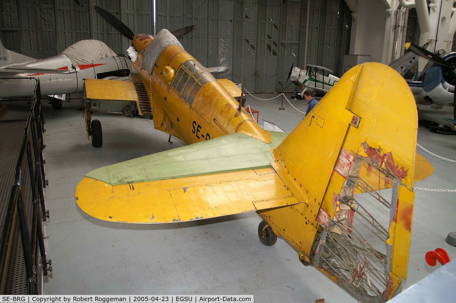 SE-BRG, 1944 Fairey Firefly TT.I C/N F.6071, PRESERVED. Imperial War Museum, Duxford.