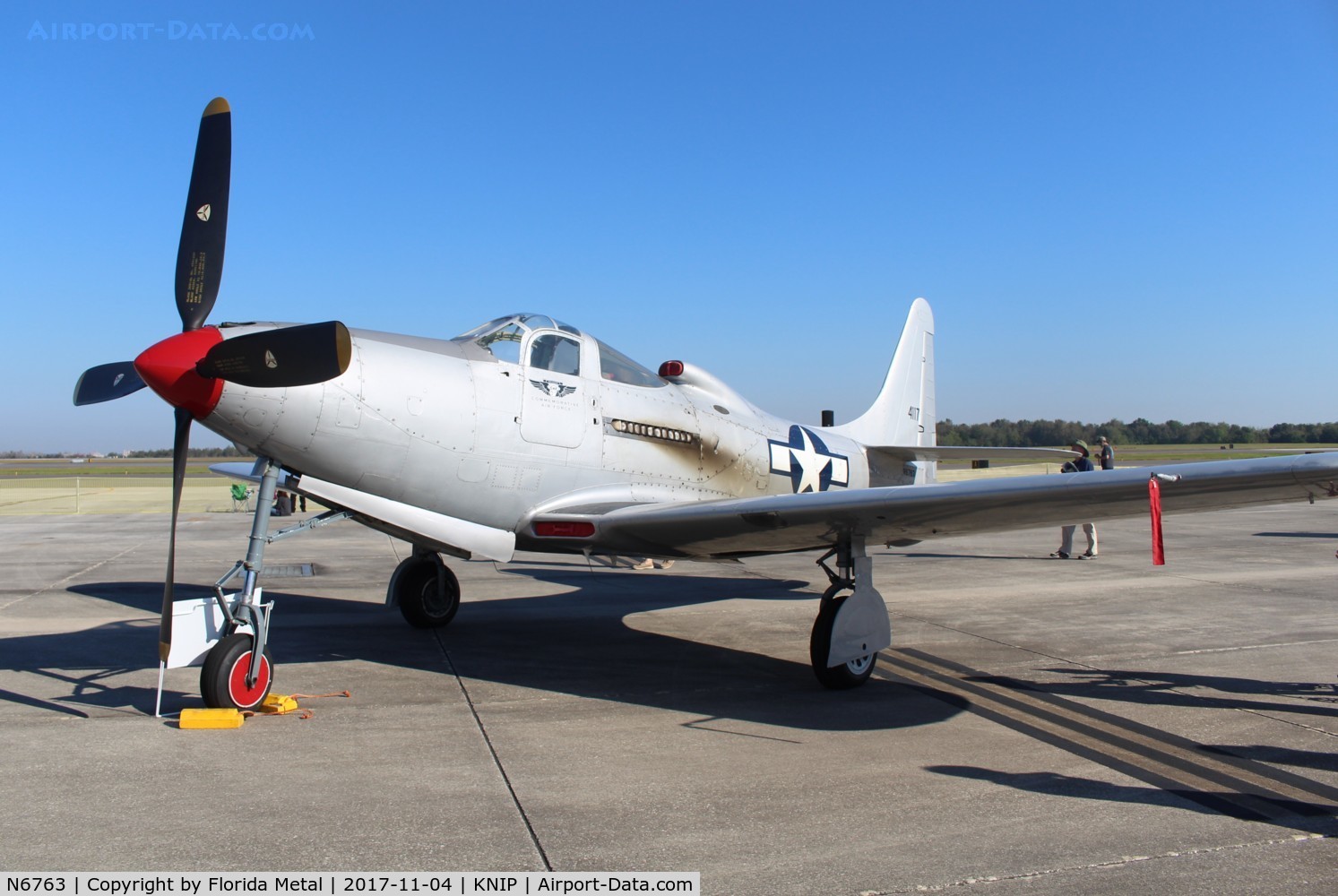 N6763, 1946 Bell P-63F Kingcobra C/N 296E1-1R, NAS JAX 2017