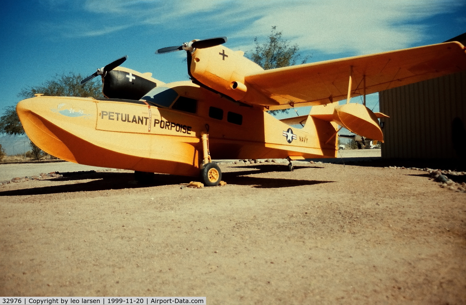 32976, Grumman J4F-2 Widgeon C/N 1330, Pima Air Museum 20.11.1999
