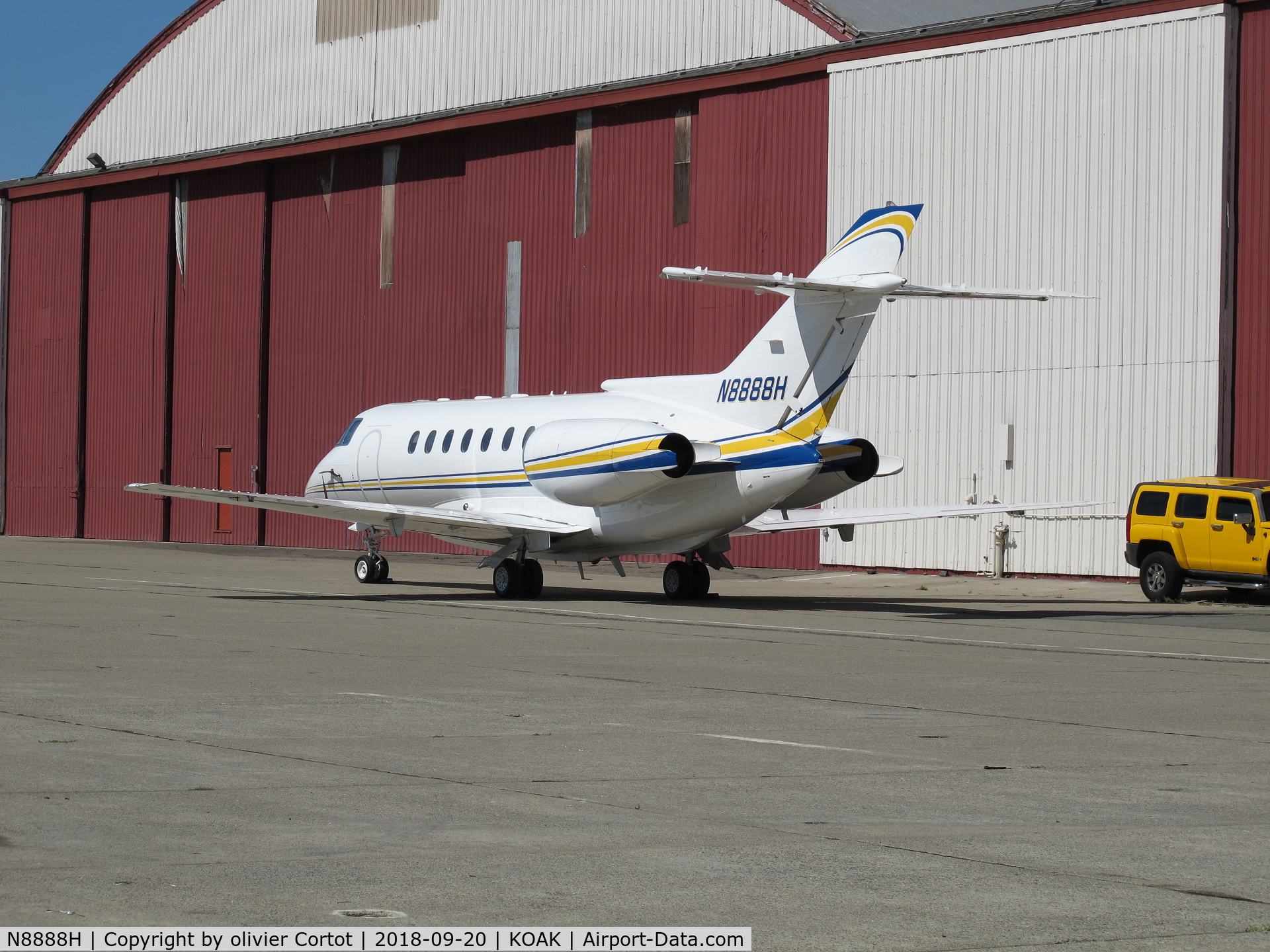 N8888H, 1994 Raytheon Hawker 1000 C/N 259043, SEPT 2018