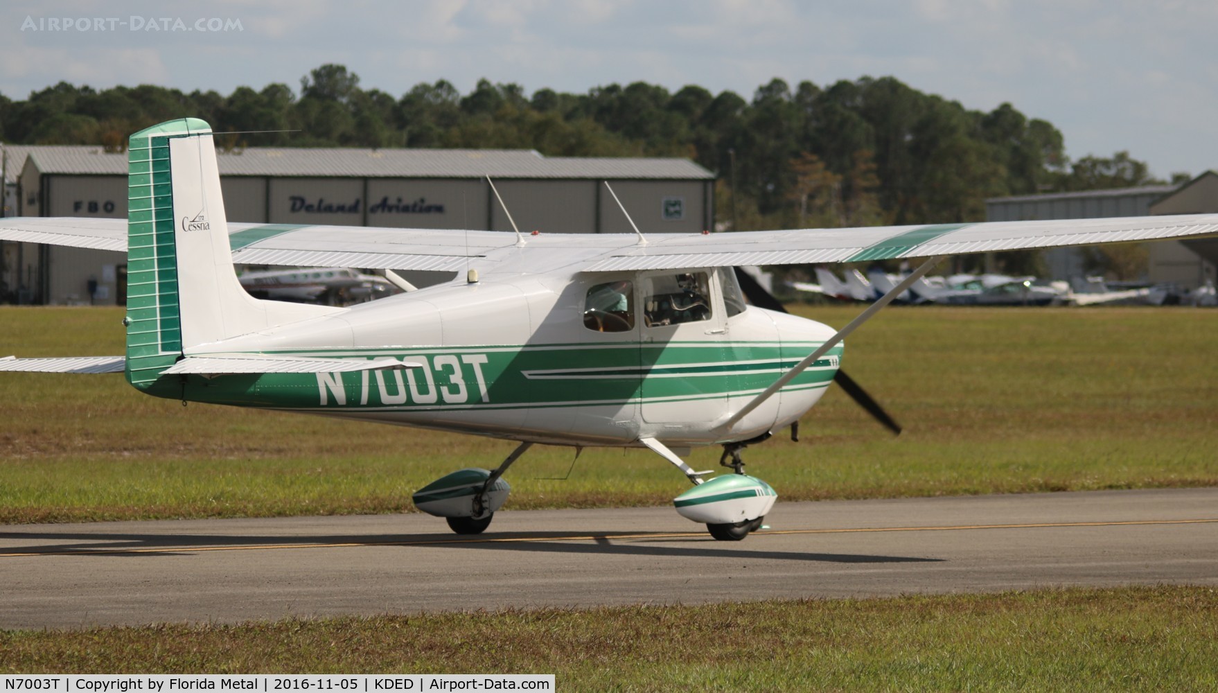 N7003T, 1959 Cessna 172 C/N 46603, Deland 2016
