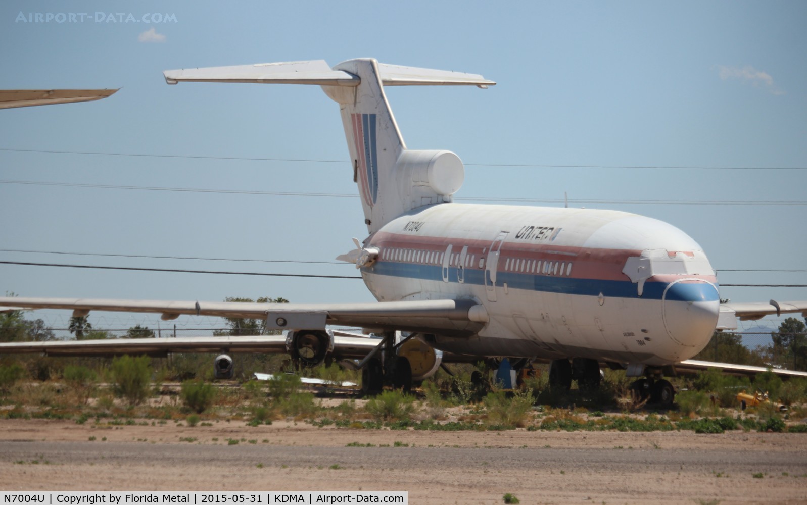 N7004U, 1963 Boeing 727-22 C/N 18296, PIMA Museum 2015  727