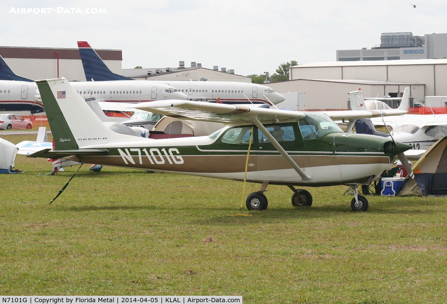 N7101G, 1969 Cessna 172K Skyhawk C/N 17258801, SNF LAL 2014
