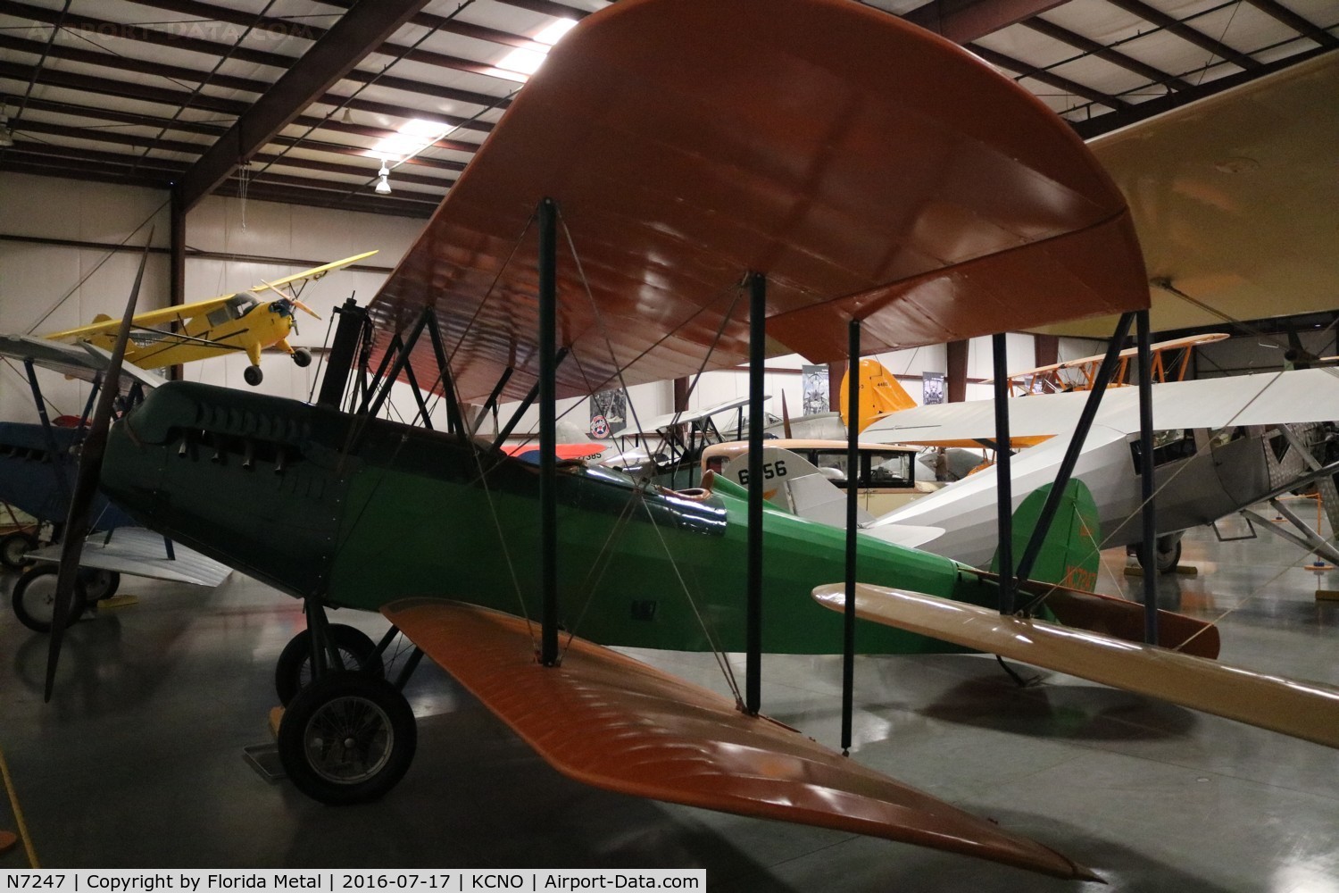 N7247, 1928 Fairchild KR-31 C/N 199, Yanks Air Museum 2016
