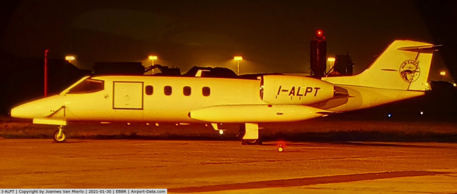 I-ALPT, Gates Learjet 35A C/N 35-168, scan from slide