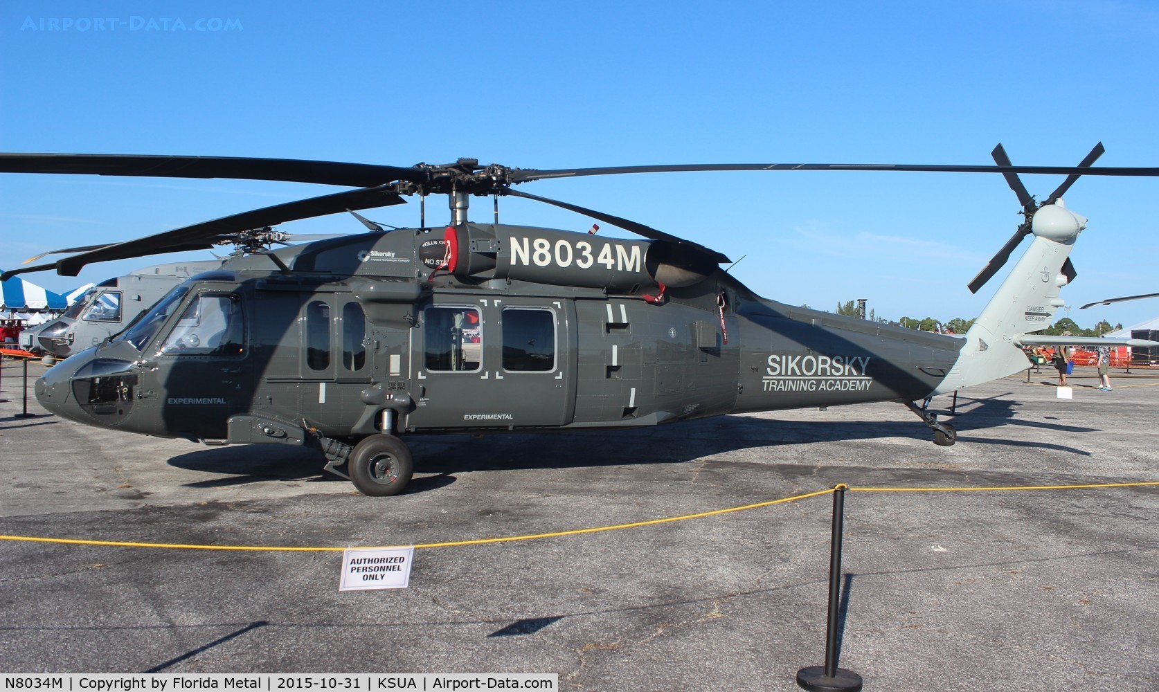 N8034M, Sikorsky H-60 C/N n/a, Stuart 2015