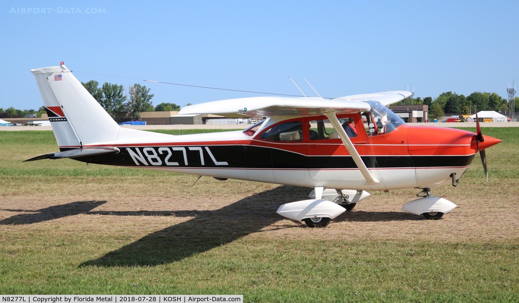 N8277L, 1967 Cessna 172H C/N 17256477, EAA OSH 2018