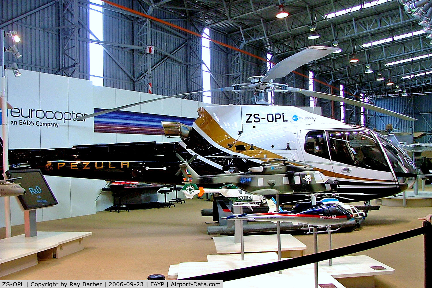 ZS-OPL, Eurocopter EC-130-B4 C/N 4042, ZS-OPL   Eurocopter EC130-B4 [4042] (Pezula) Ysterplaat Air Base~ZS 23/09/2006