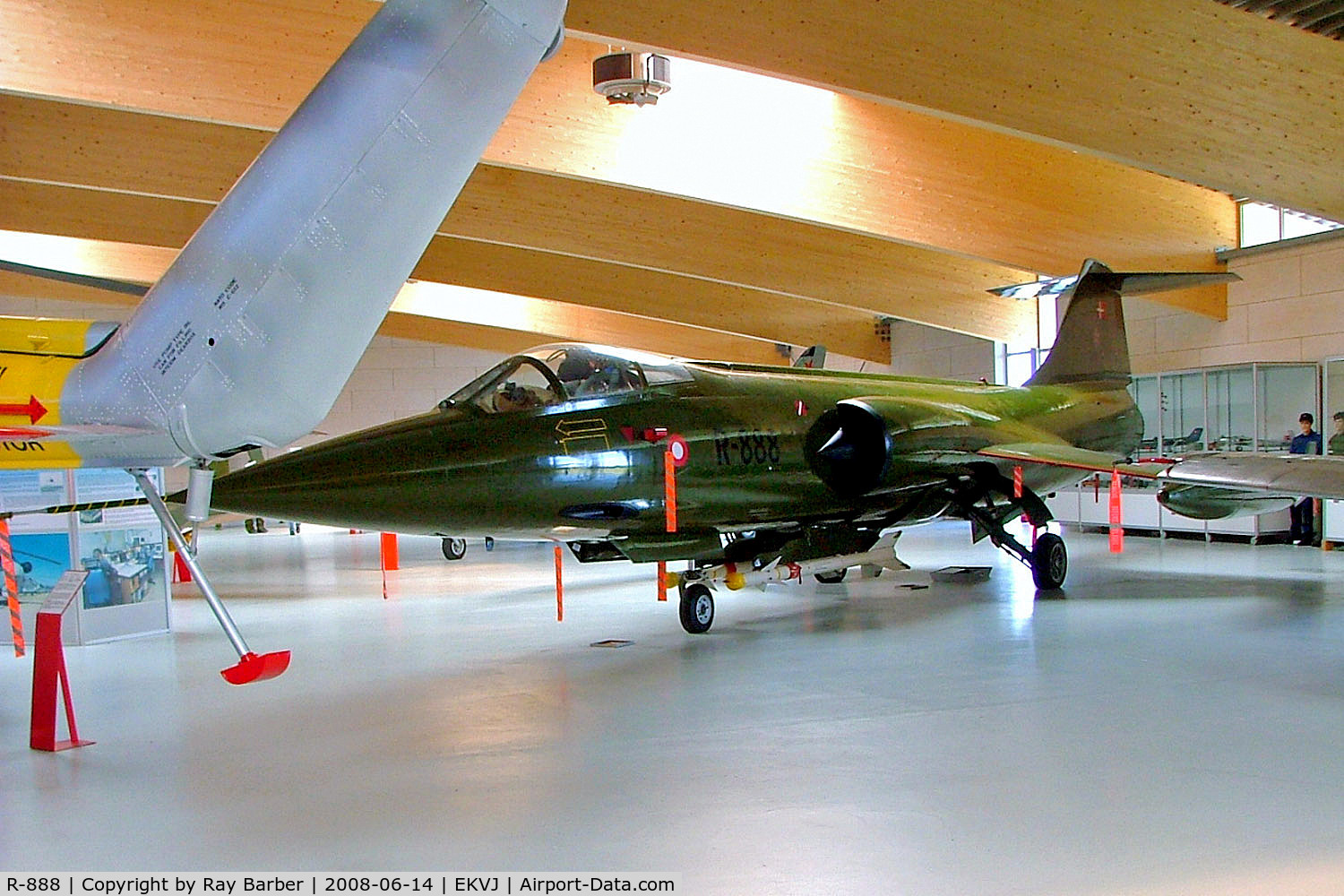 R-888, 1971 Canadair CF-104 Starfighter C/N 683A-1188, R-888   Lockheed CF-104 Starfighter [683A-1188] (Ex Royal Danish Air Force / Danmarks Flymuseum) Stauning~OY 14/06/2008