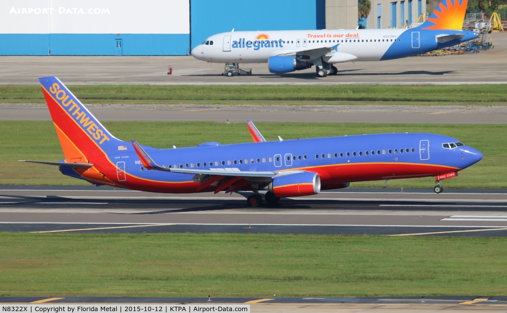 N8322X, 2012 Boeing 737-8H4 C/N 36997, TPA spotting 2015