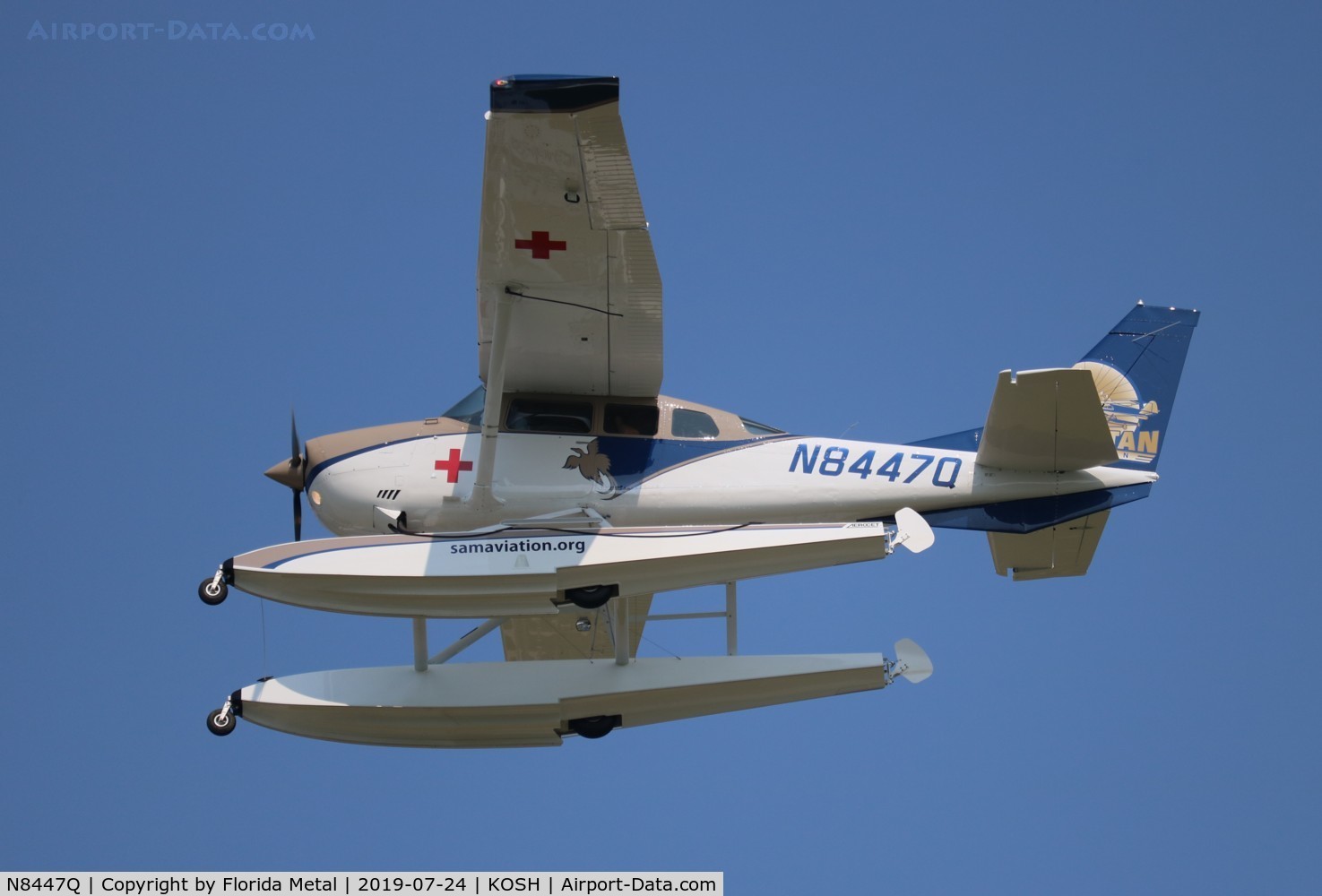N8447Q, 1976 Cessna U206F Stationair C/N U20603305, EAA OSH 2019