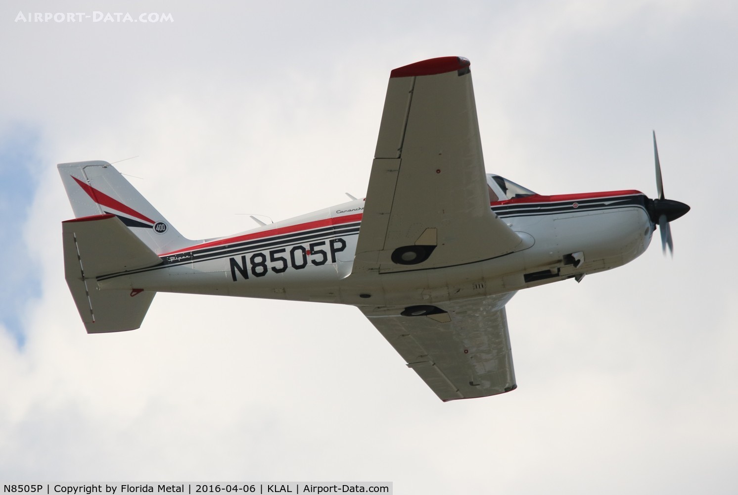 N8505P, 1964 Piper PA-24-400 Comanche 400 C/N 26-85, SNF LAL 2016