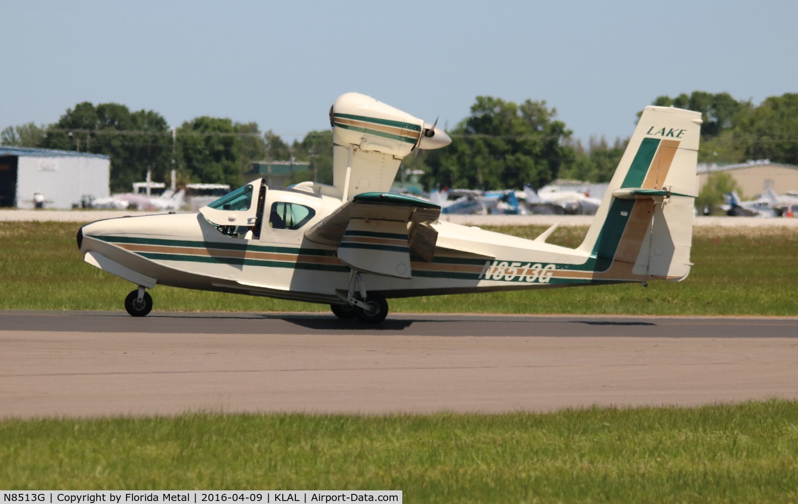 N8513G, 1983 Lake LA-4-200 Buccaneer C/N 1092, SNF LAL 2016