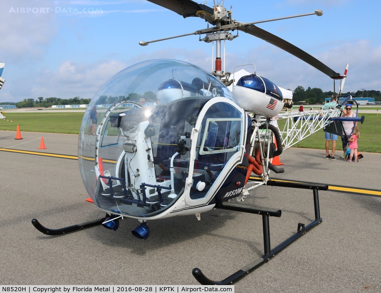 N8520H, 1980 Bell 47G-2 C/N OLYMPIC-01, PTK 2016