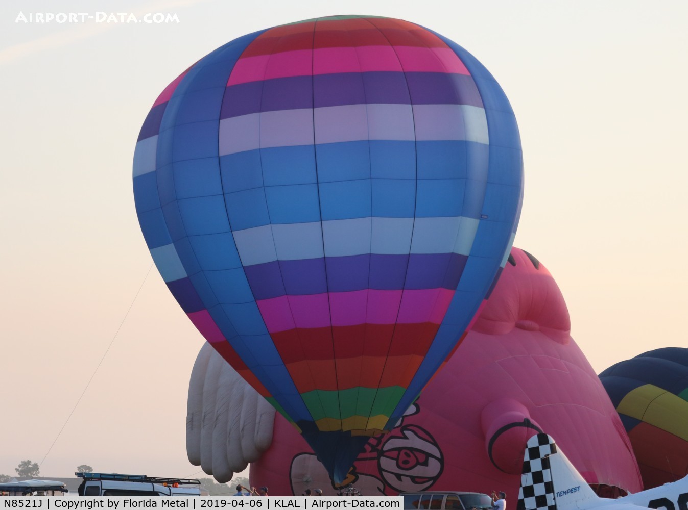 N8521J, 1988 Eagle Balloons Corp C-7 C/N E87710, SNF LAL 2019