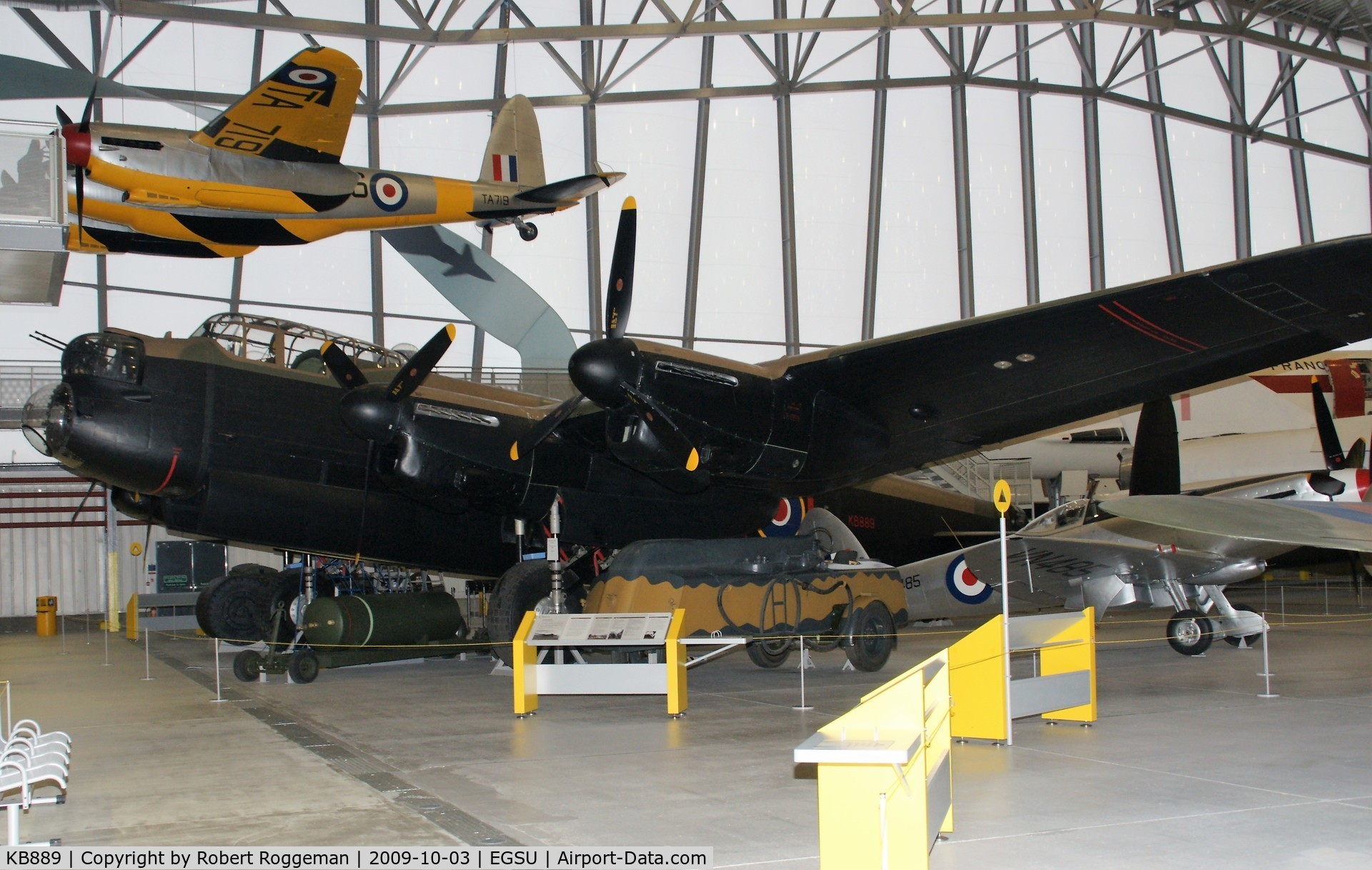 KB889, Avro 683 Lancaster B10 C/N KB889, PRESERVED.NA I. Imperial War Museum, Duxford.