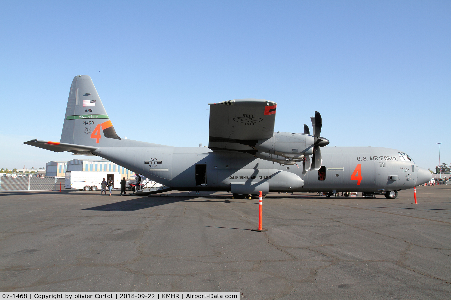 07-1468, 2008 Lockheed Martin C-130J-30 Super Hercules C/N 382-5594, 2018 airshow