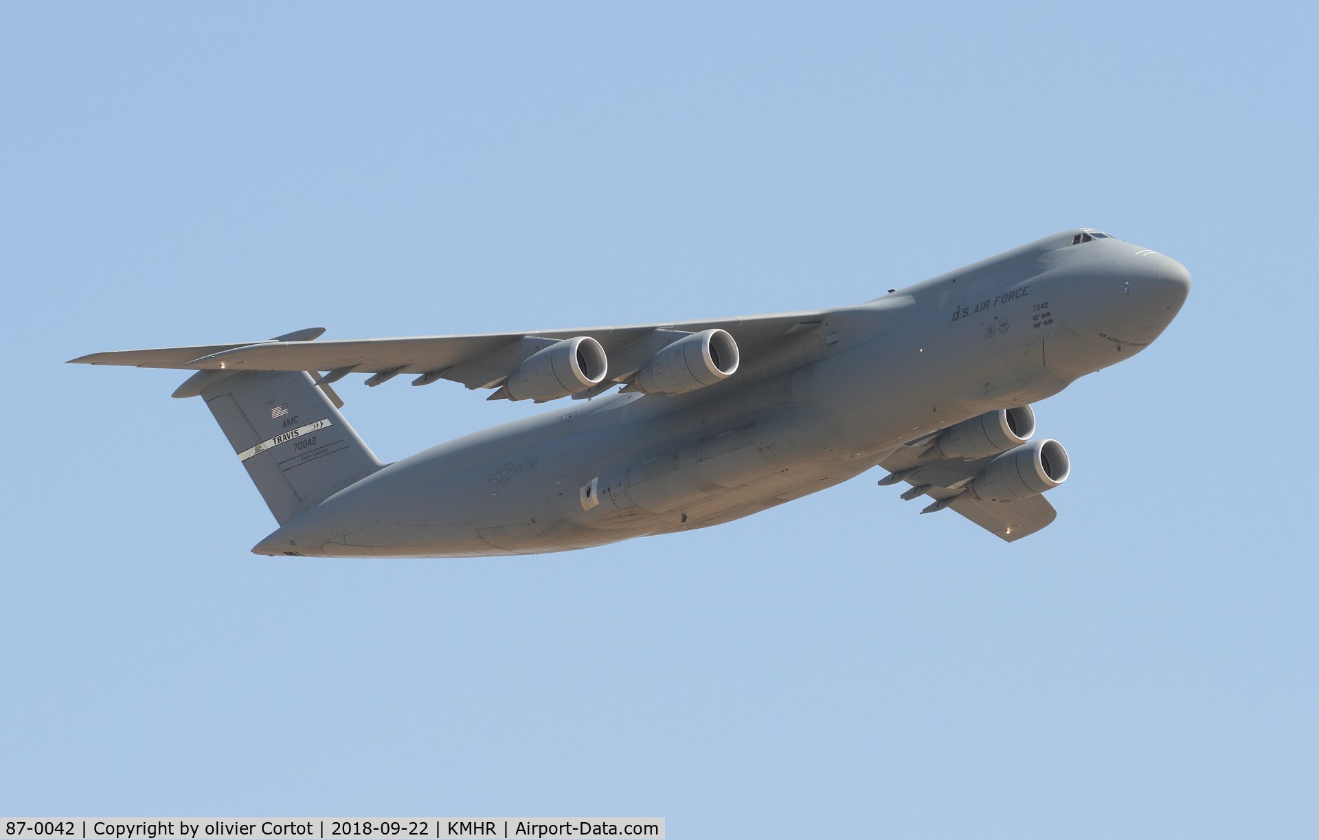 87-0042, 2013 Lockheed C-5M Super Galaxy C/N 500-0128, 2018 airshow