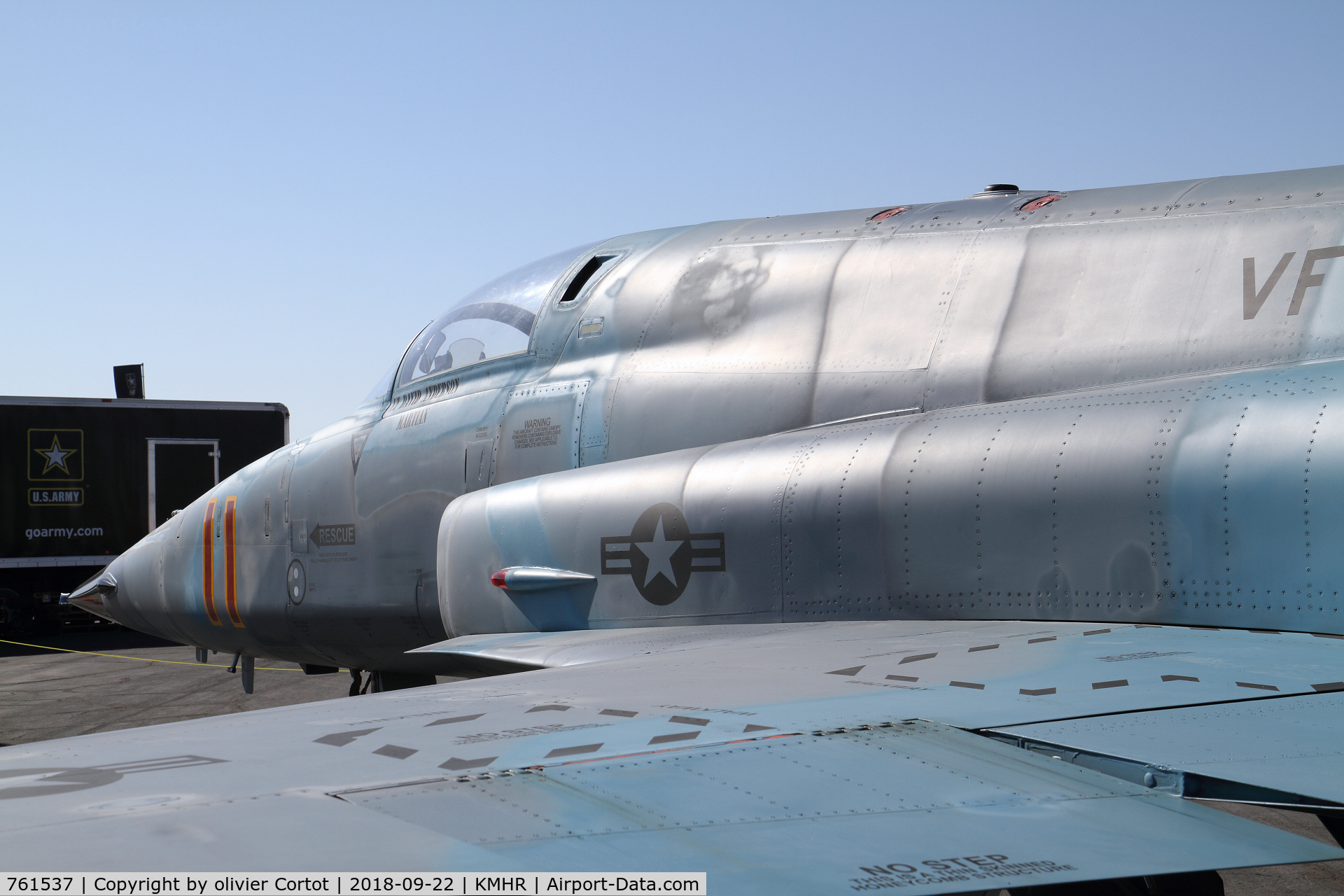 761537, Northrop F-5N Tiger II C/N L.1012, closer view