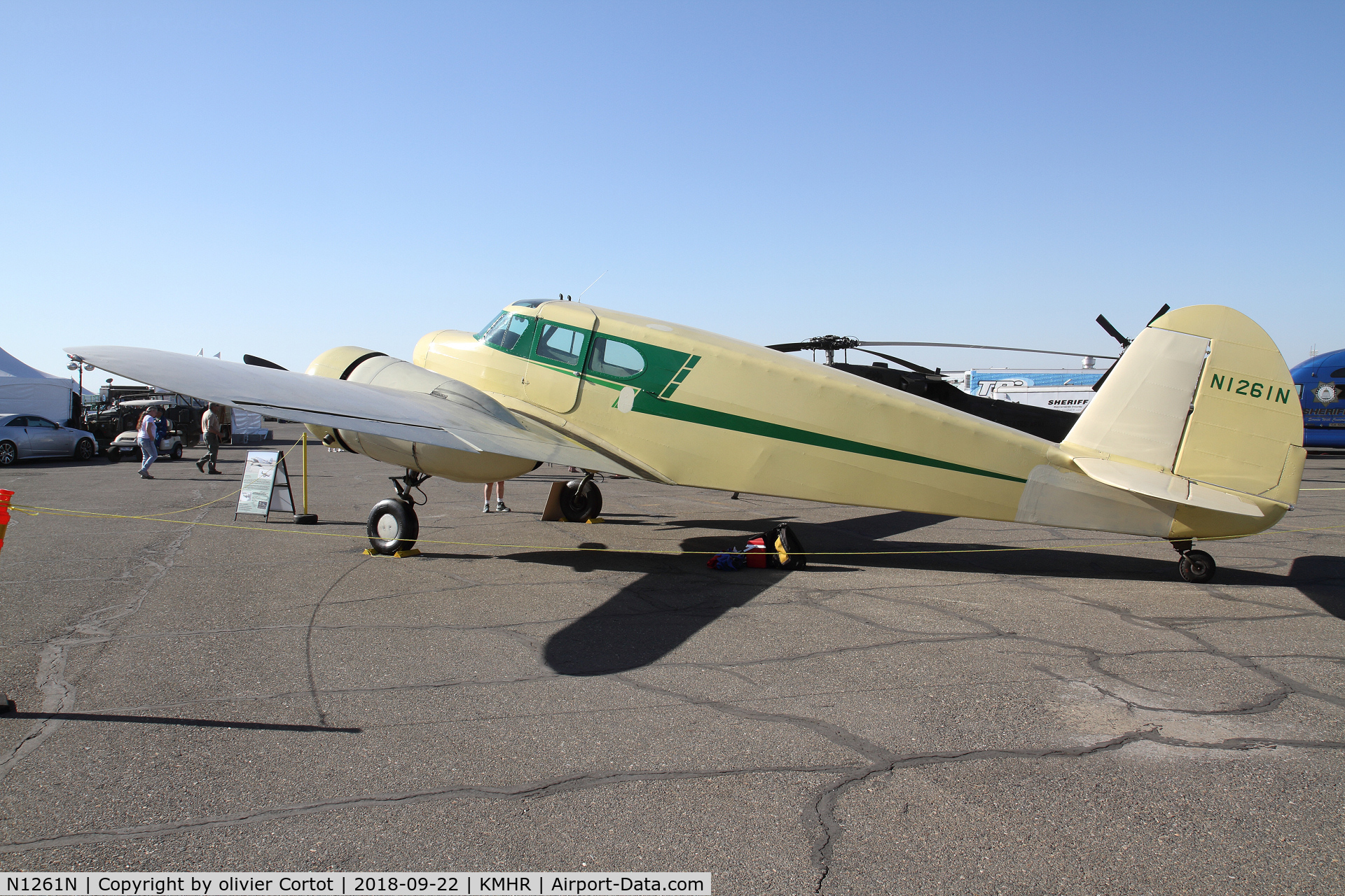 N1261N, 1949 Cessna T-50 Bobcat Bobcat C/N 44714, 2018 airshow