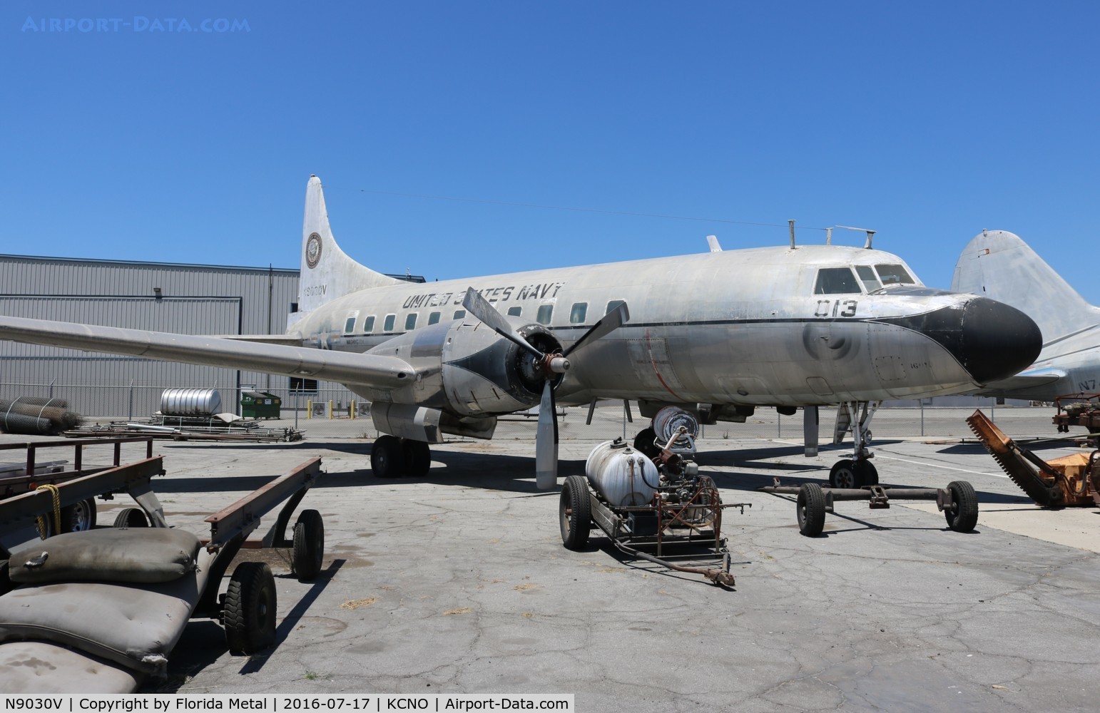 N9030V, Convair C-131F (R4Y-1) Samaritan C/N 296, Yanks Museum 2016