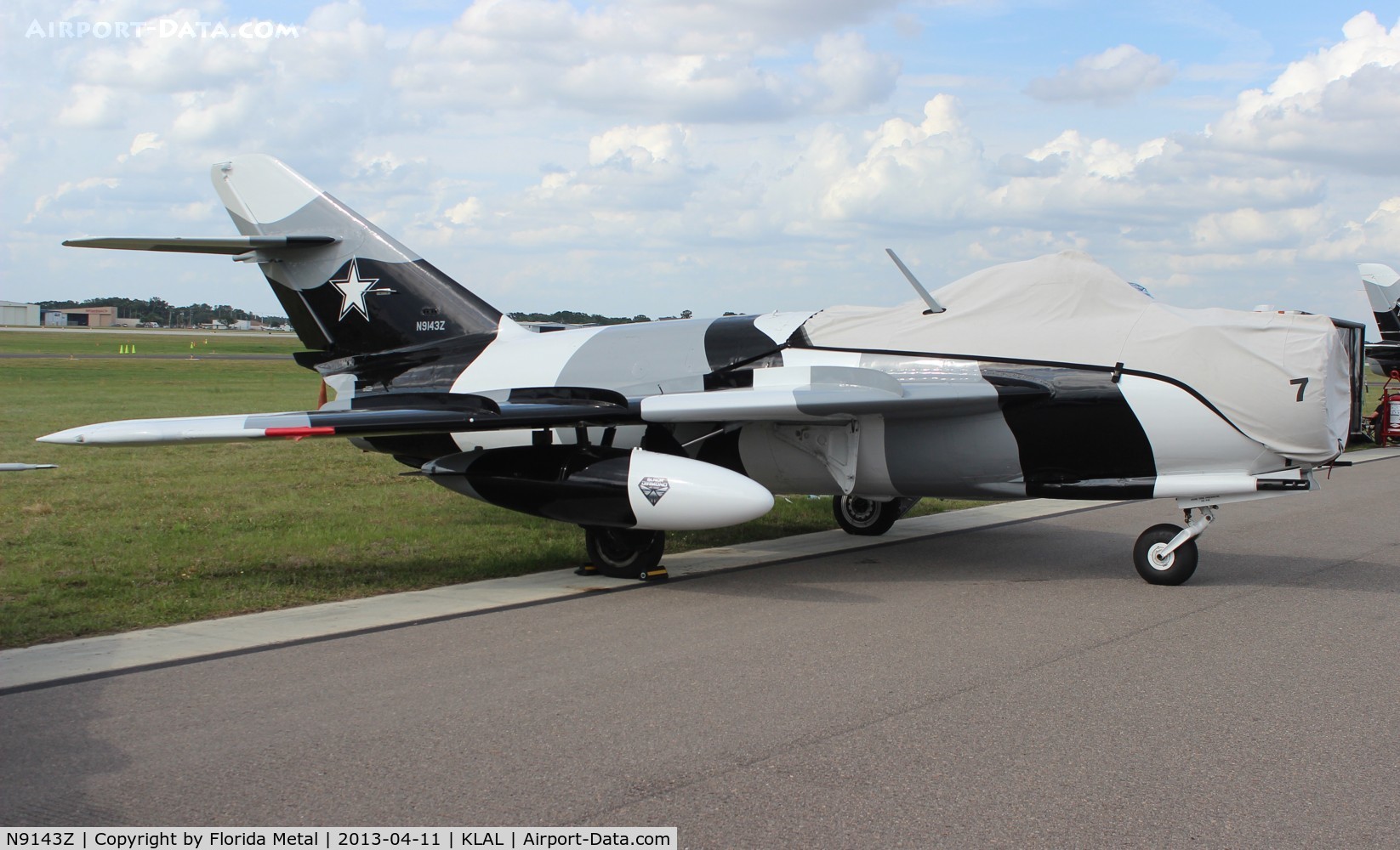 N9143Z, 1959 PZL-Mielec Lim-5 (MiG-17F) C/N 1C1707, SNF LAL 2013