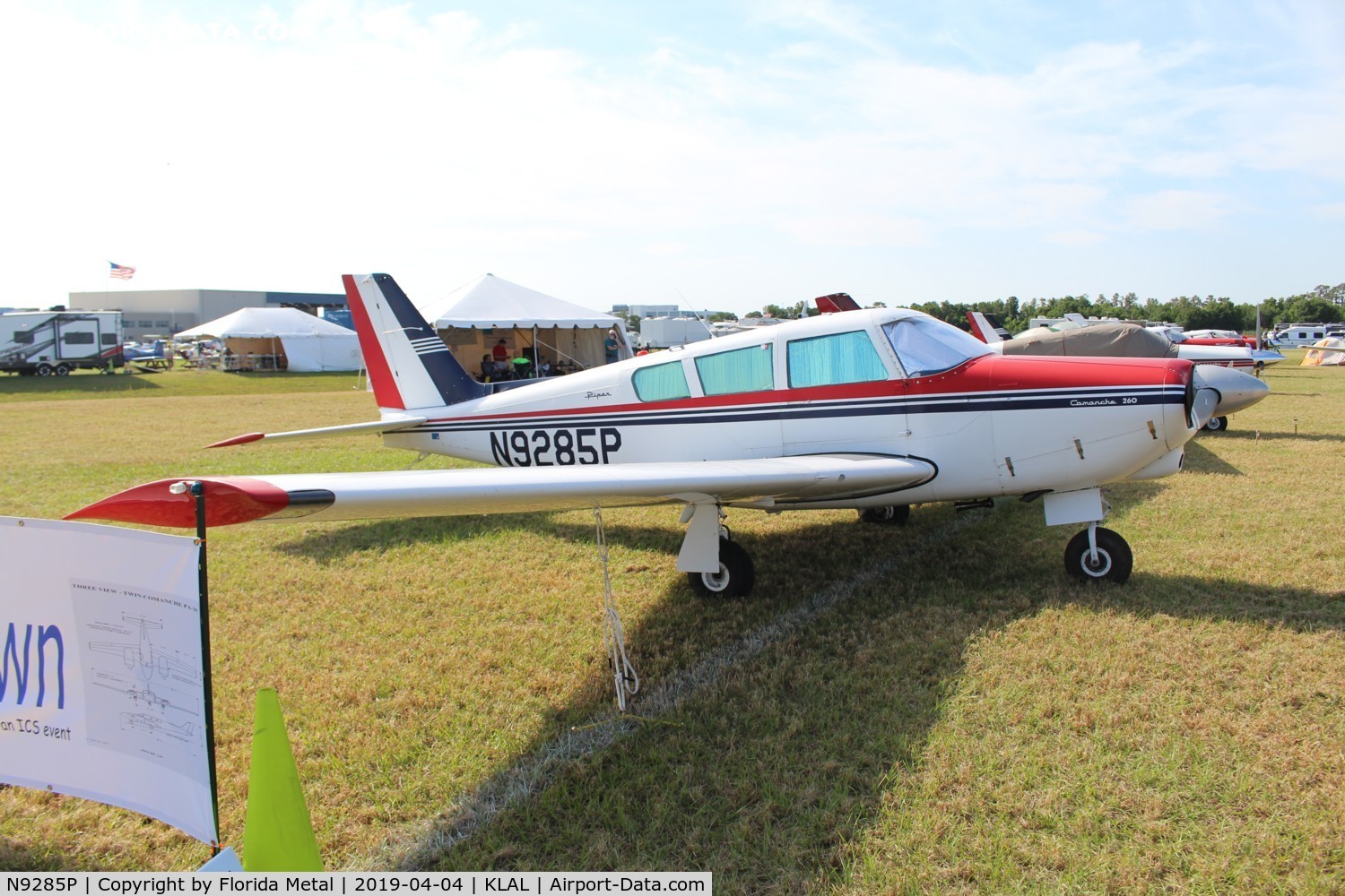 N9285P, 1968 Piper PA-24-260 C/N 24-4785, SNF LAL 2019
