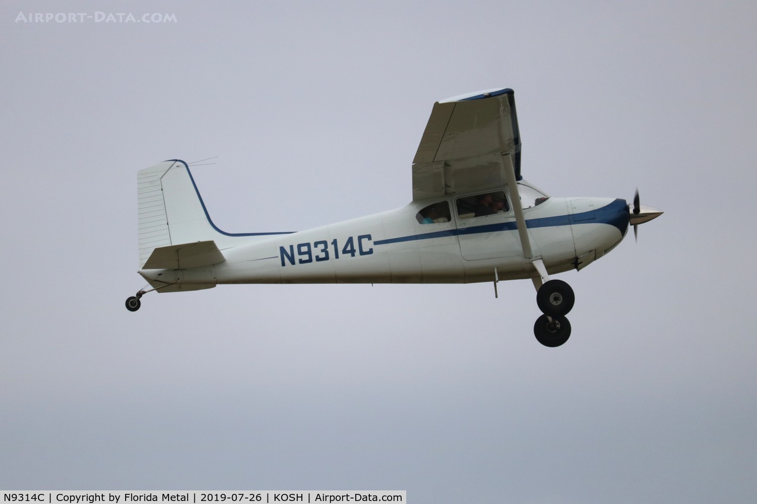 N9314C, 1955 Cessna 180 C/N 31712, EAA OSH 2019