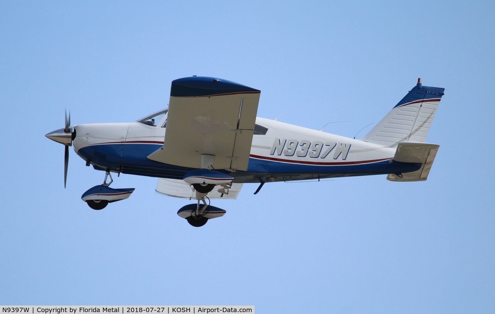 N9397W, 1968 Piper PA-28-235 Cherokee C/N 28-11094, EAA OSH 2018