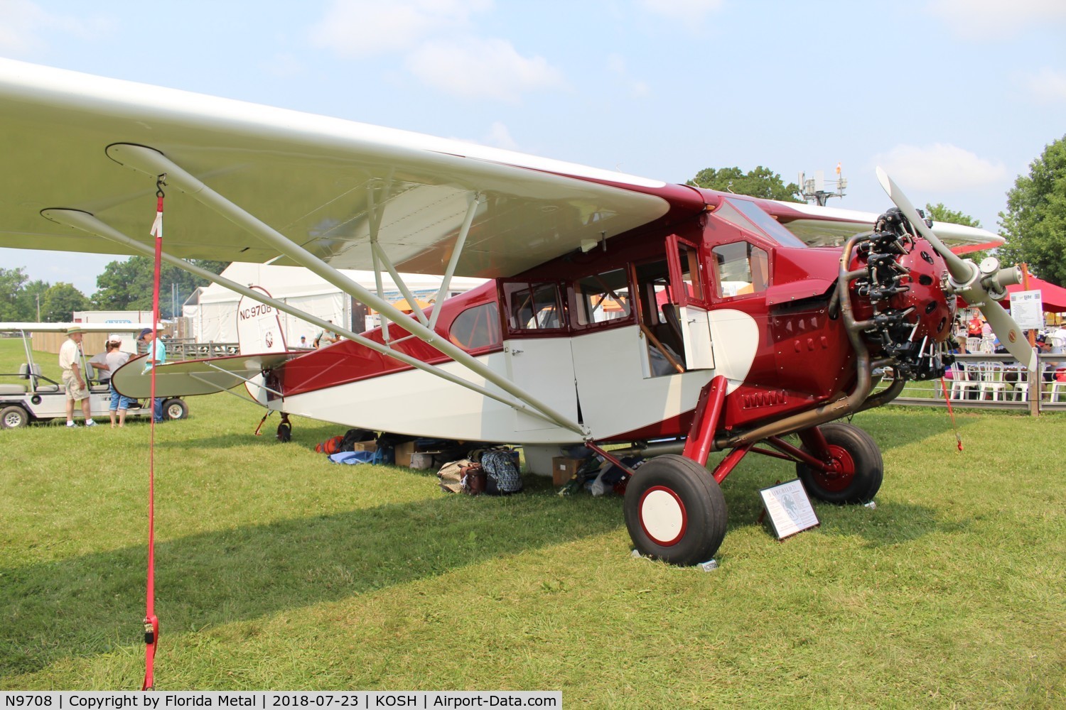 N9708, Fairchild 71 C/N 37, EAA OSH 2018