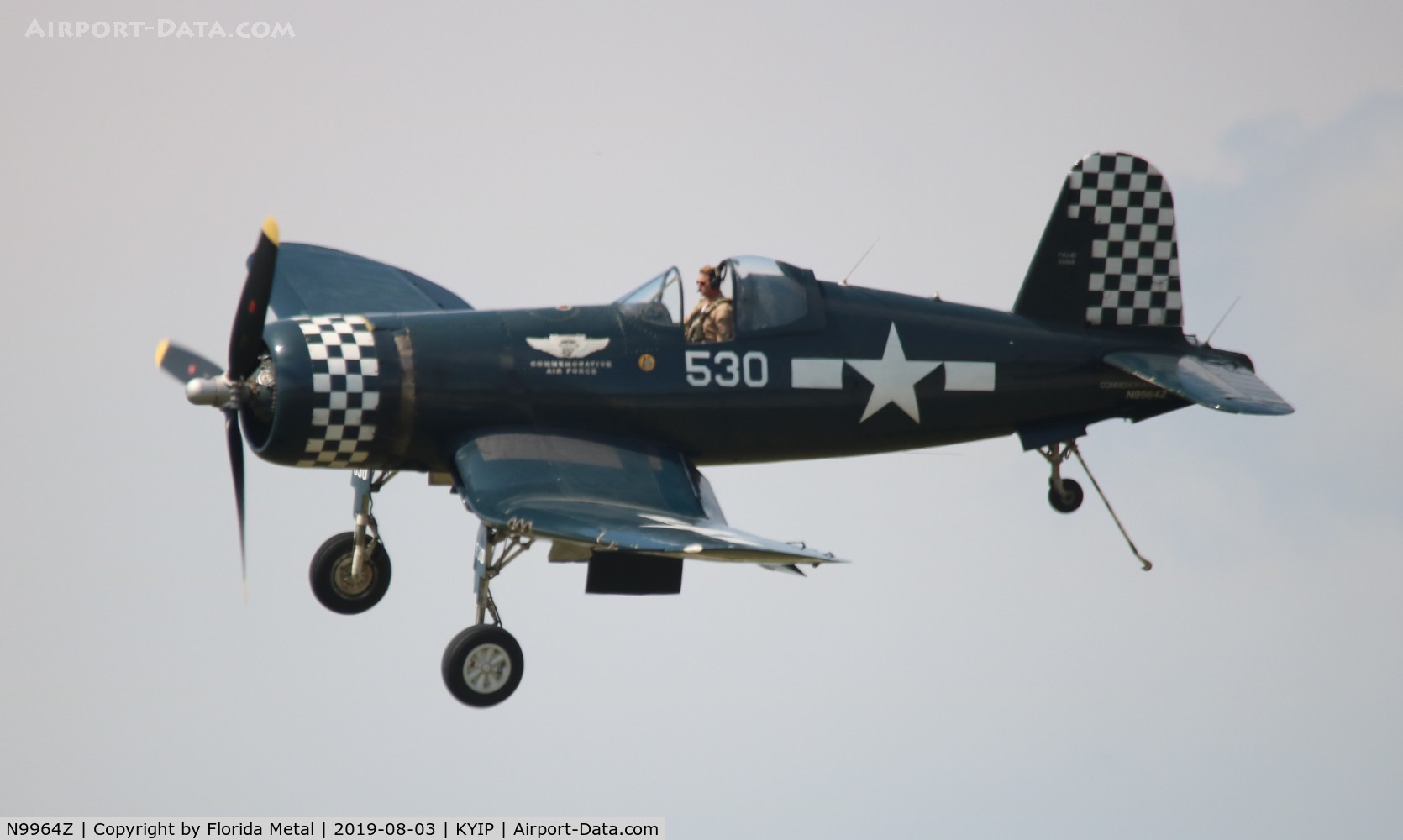 N9964Z, 1943 Goodyear FG-1D Corsair C/N 3729, TOM YIP 2019