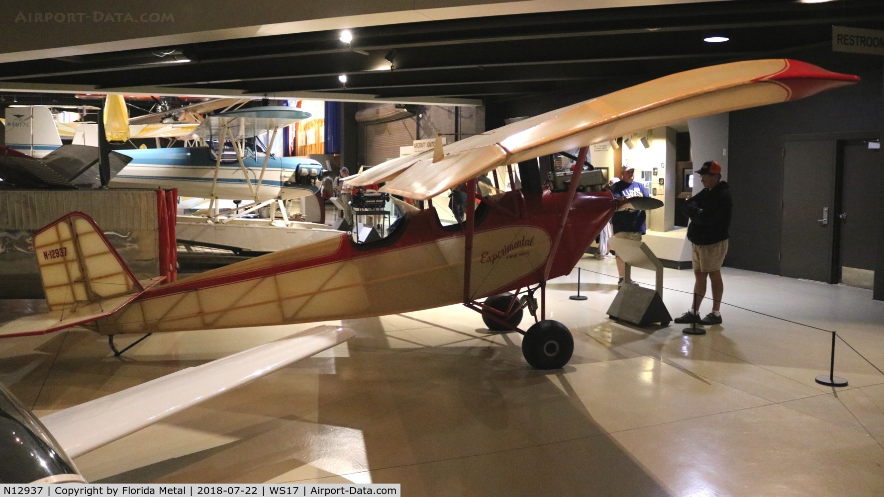 N12937, 1933 Pietenpol Air Camper C/N 1 (N12937), EAA Museum 2018