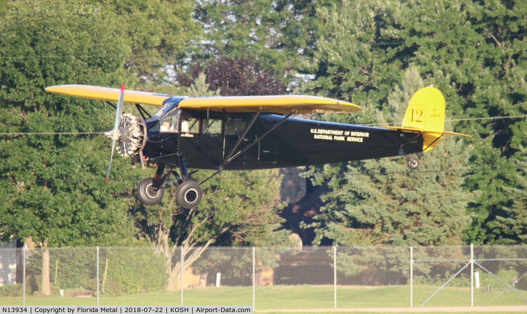 N13934, 1928 Fairchild FC-2W-2 C/N 531, EAA OSH 2018