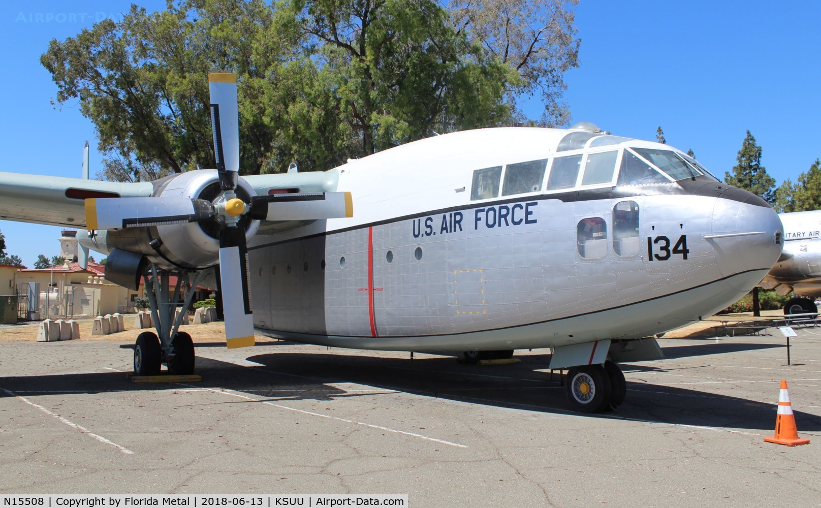 N15508, 1953 Fairchild C-119G Flying Boxcar C/N 10993, Travis AFB Museum 2018