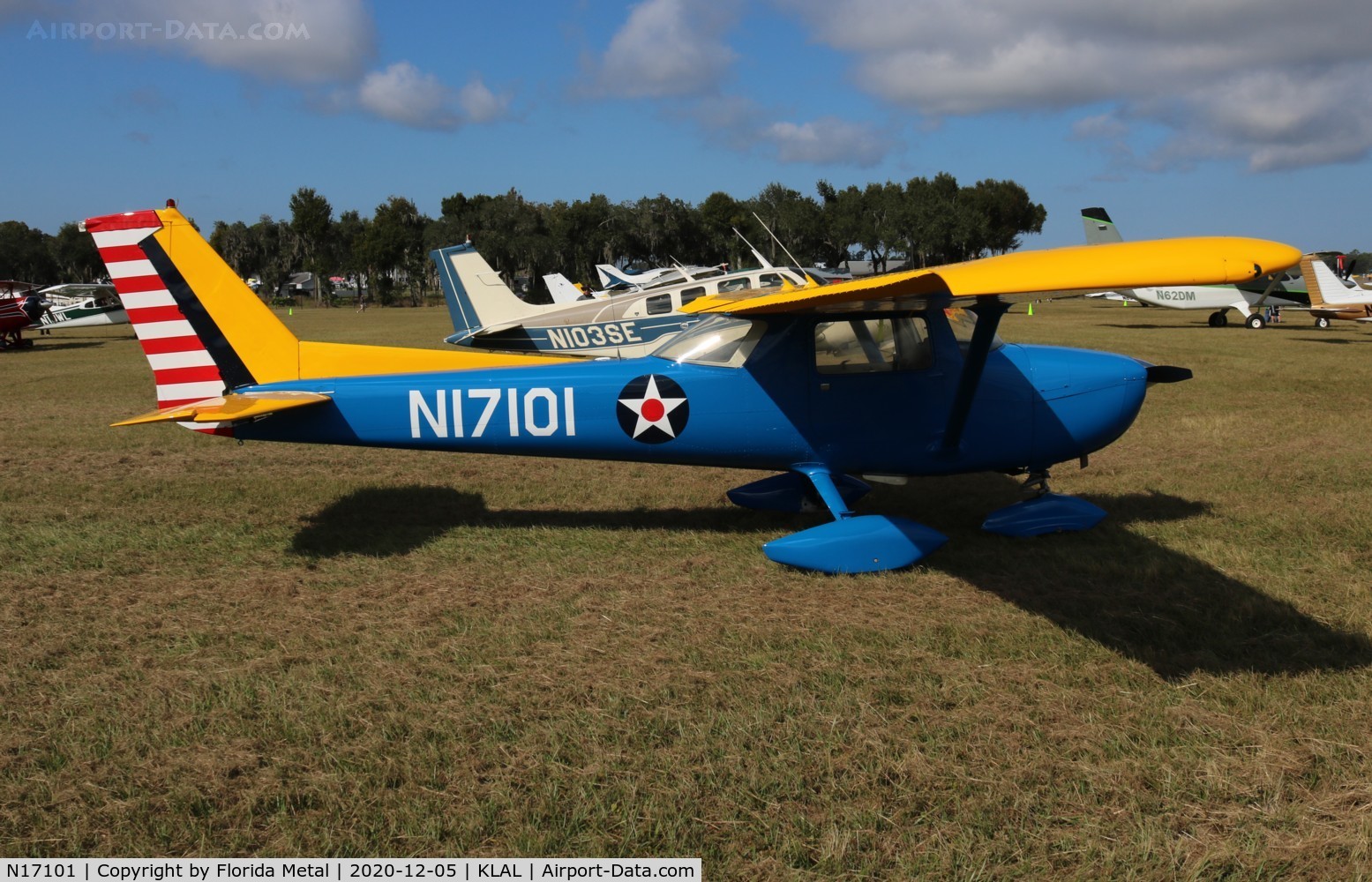 N17101, 1972 Cessna 150L C/N 15073623, Sun N Fun 2020