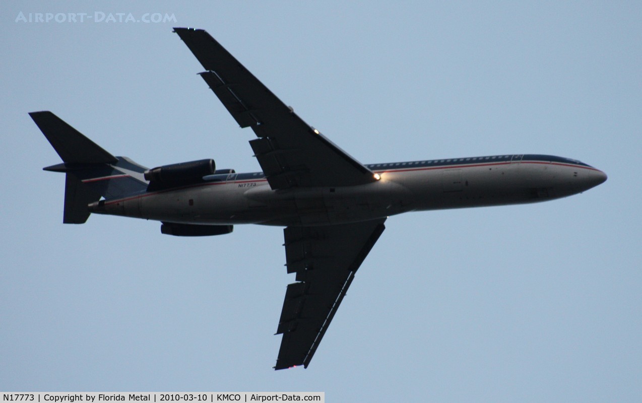 N17773, 1975 Boeing 727-227 C/N 21045, MCO spotting 2010