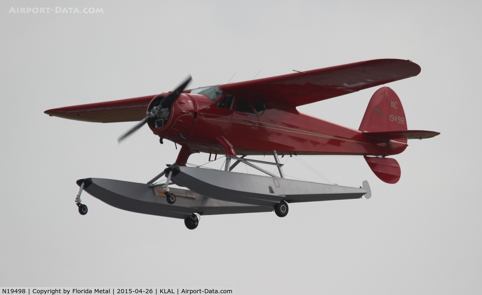 N19498, 1939 Cessna C-165 Airmaster C/N 467, SNF LAL 2015