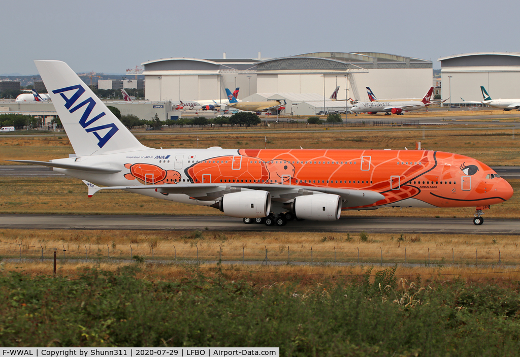F-WWAL, 2020 Airbus A380-841 C/N 266, C/n 266 - To be JA383A